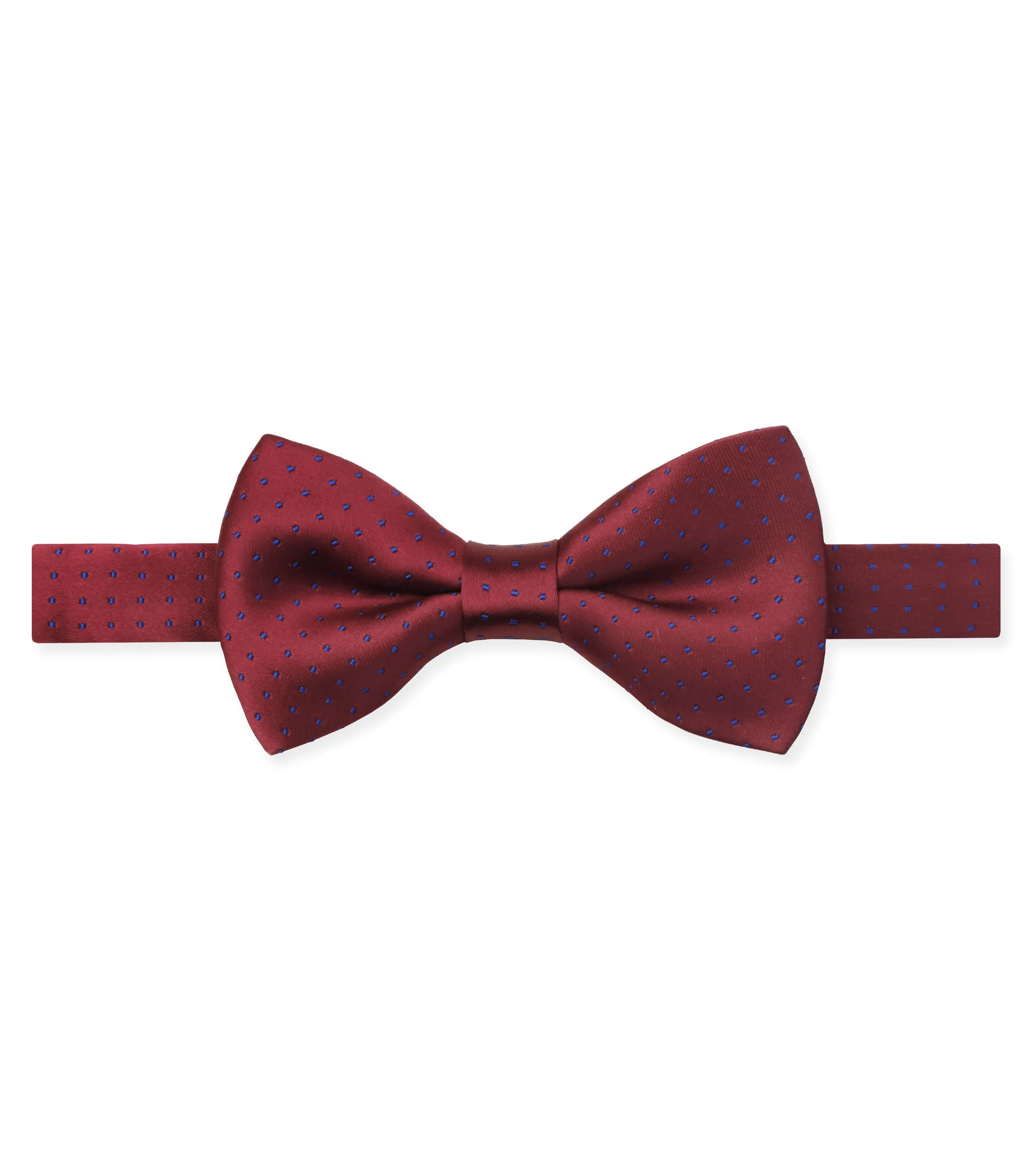 Maroon Satin Bowtie