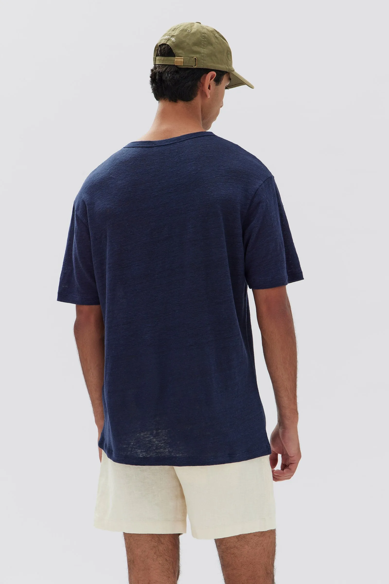 Mens Seaford Linen Tee