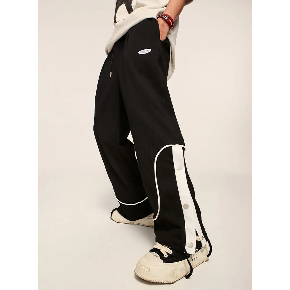 Men’s Sporty Baggy Black Sweatpants