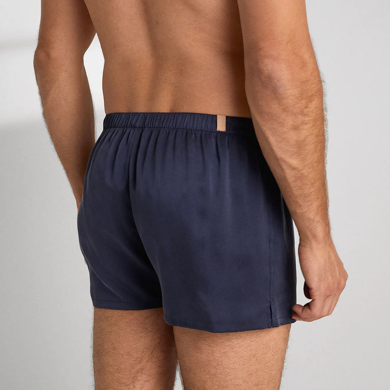 Men's Washable Silk Boxer