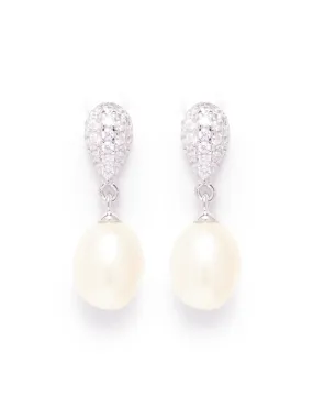 Pearl Drop Earrings For Women