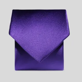 Purple Satin Tie