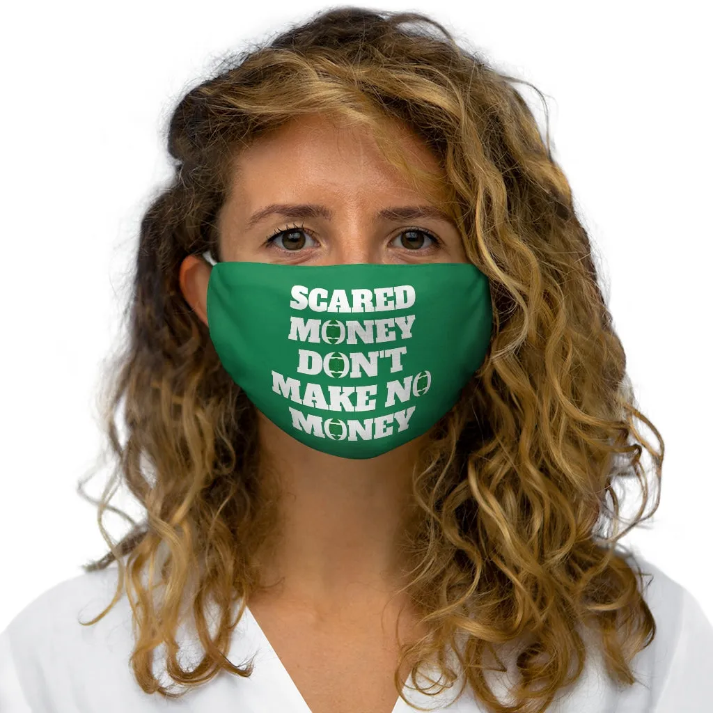 Scared Money Snug-Fit Polyester Face Mask