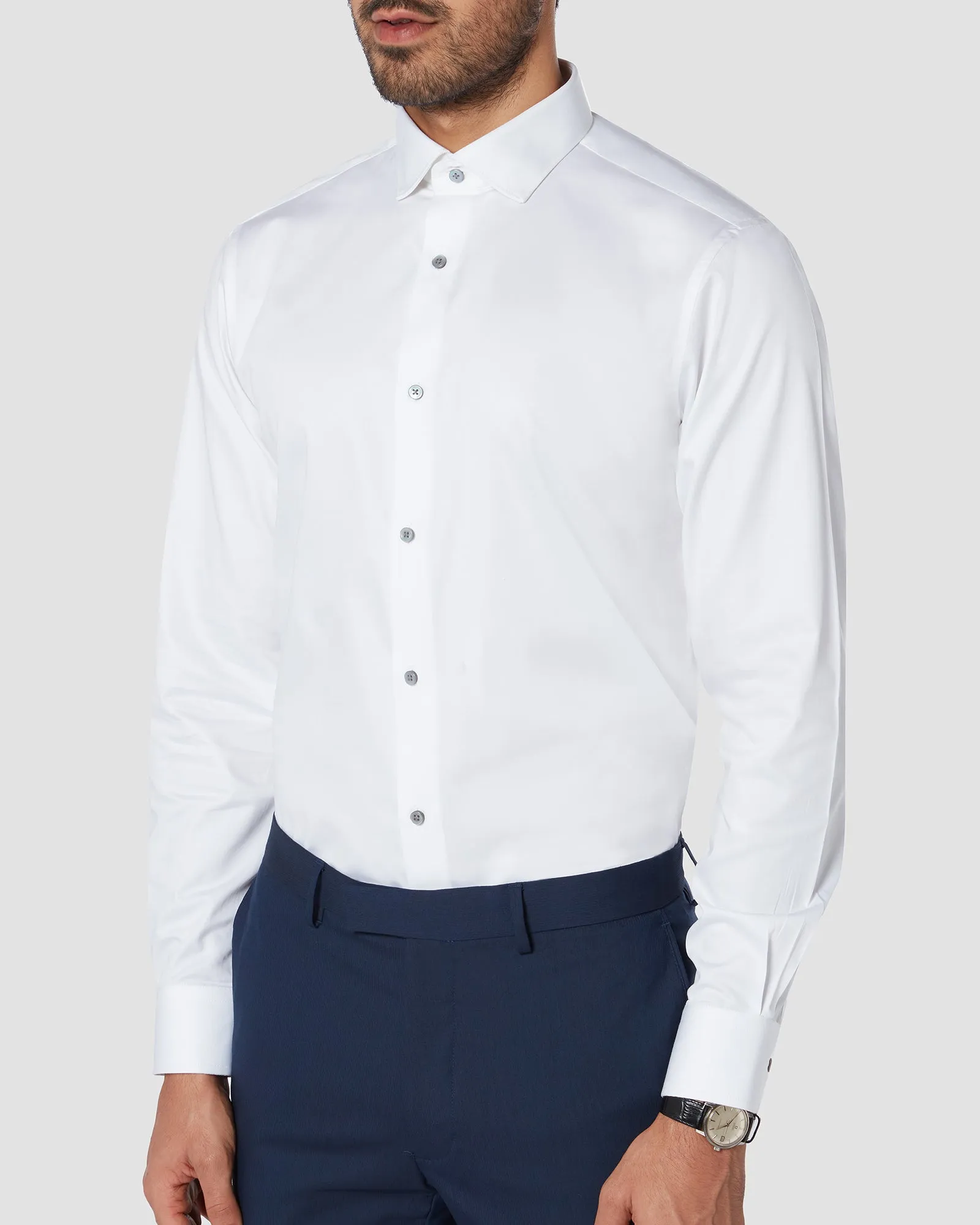 Soktas Satin Shirt - White