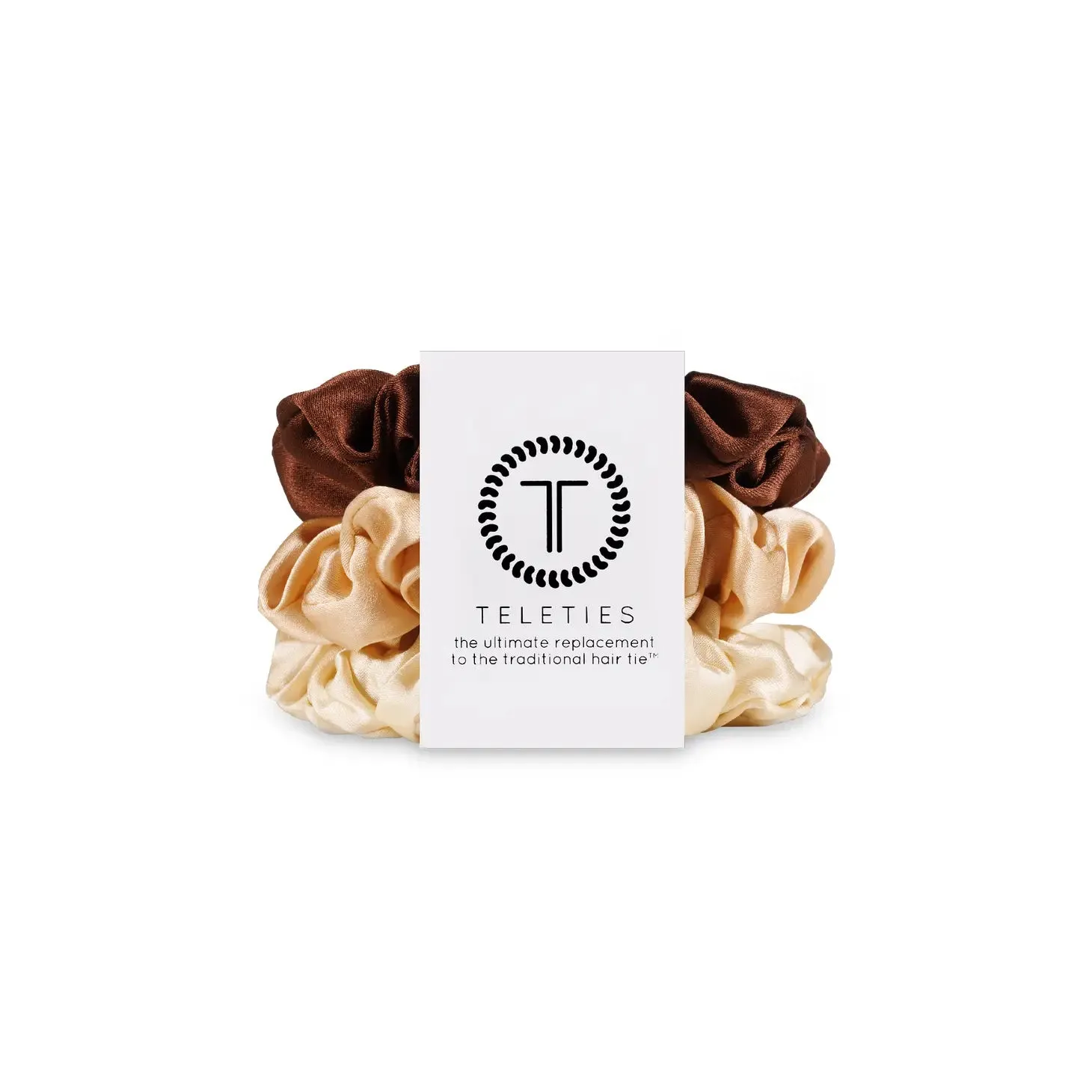 Teleties Silk Scrunchies