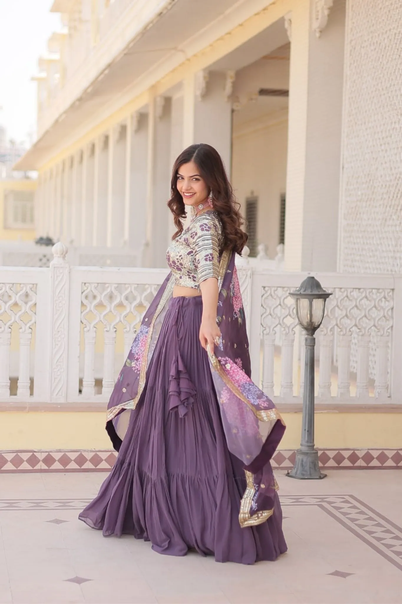 Traditional Flaired Lehenga Choli For Women