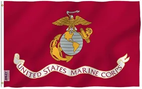 United States Marine Corps Flag - Military Polyester Flag