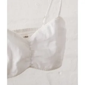 White Bralette - Linen