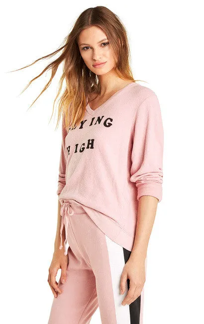 Wildfox Flying High Baggy Beach V Sweater