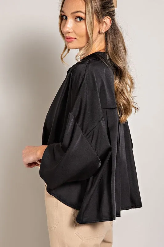 Willow Satin Blouse