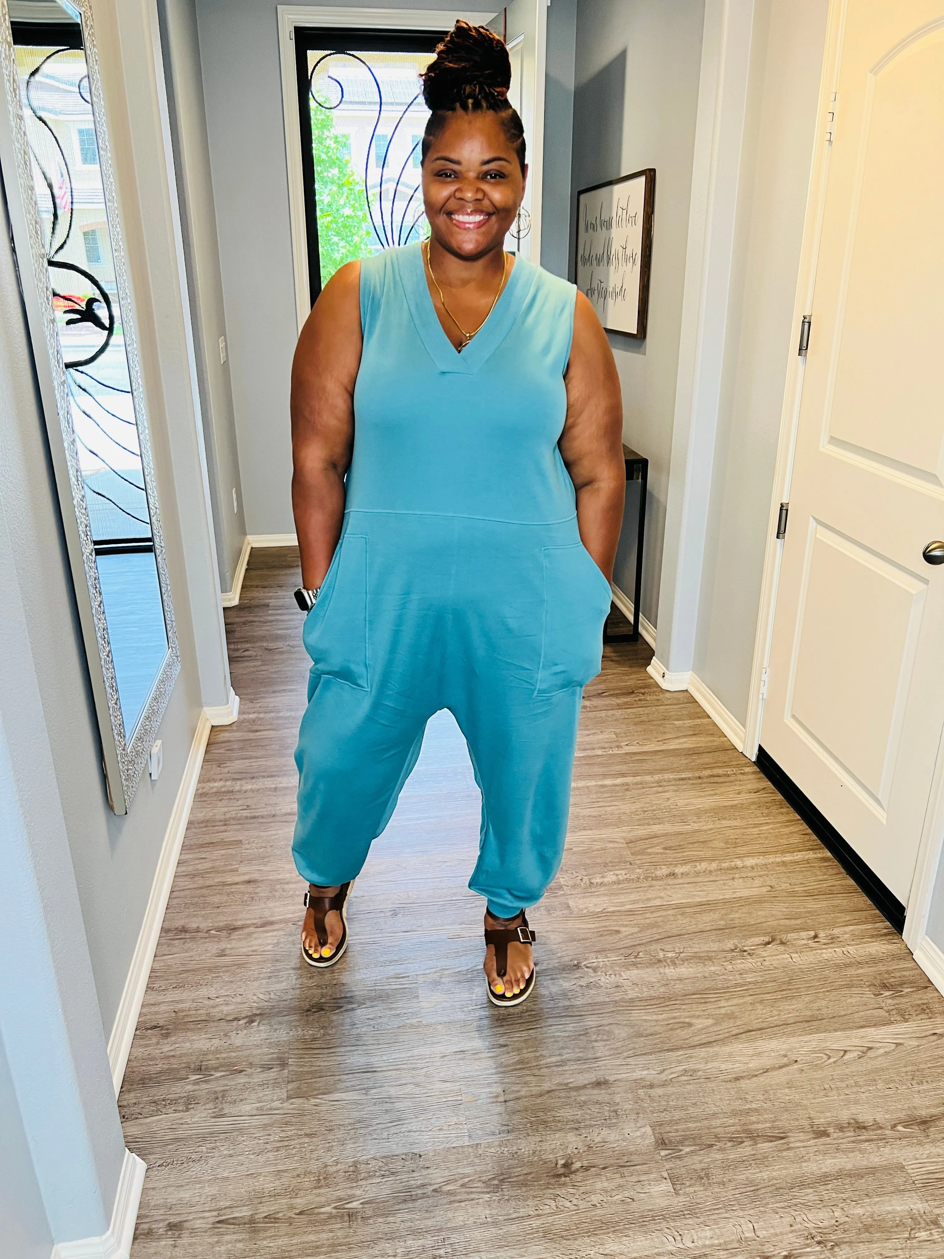 Women’s Plus Size Baggy Jumpsuit