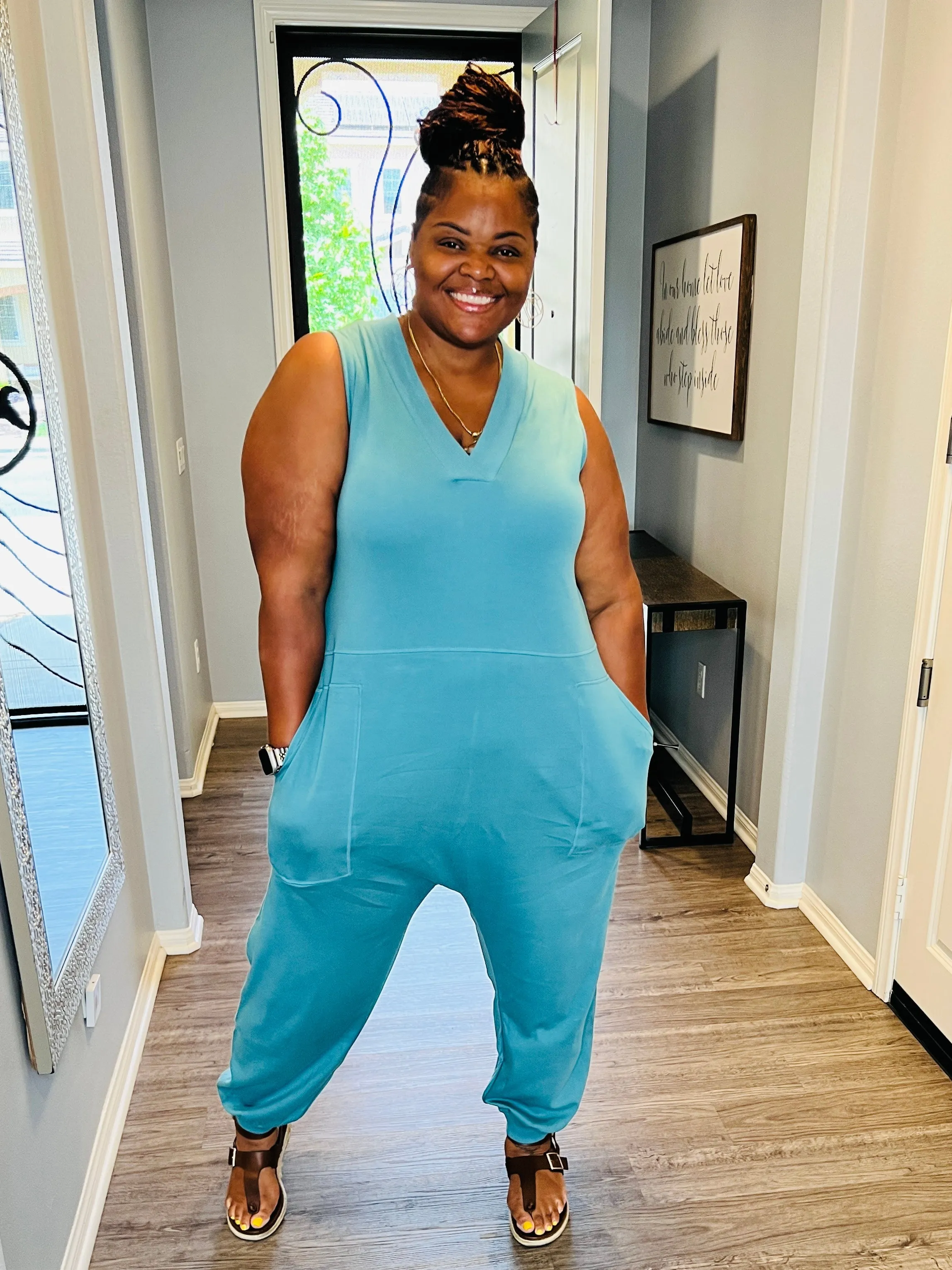 Women’s Plus Size Baggy Jumpsuit