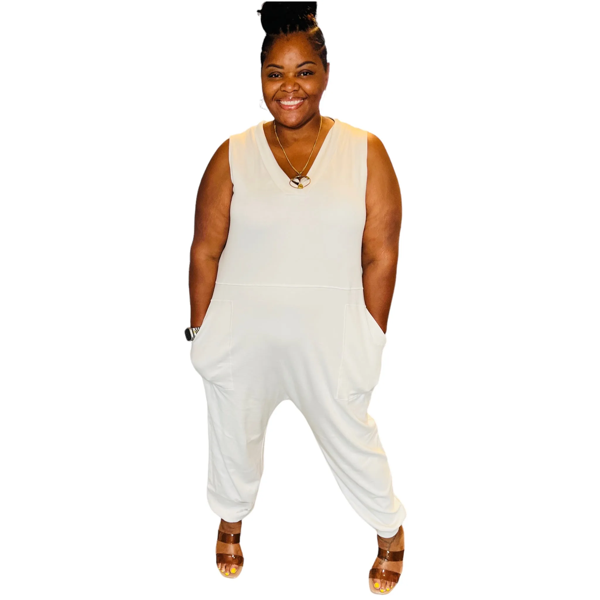 Women’s Plus Size Baggy Jumpsuit